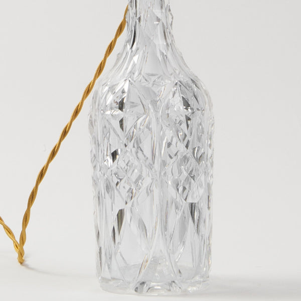 Abstract Crystal Decanter Lamp