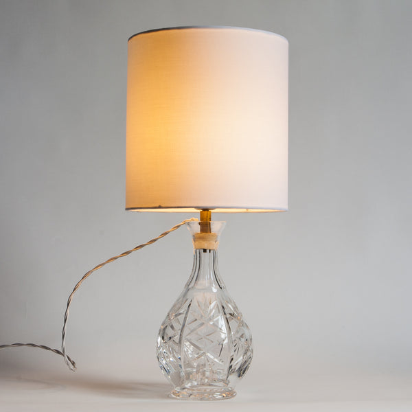 Crystal Club Decanter Lamp