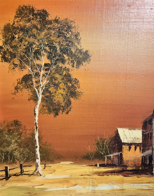 John Wilson Sunset painting