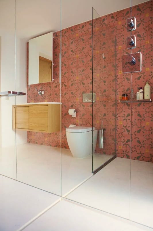 Mallorca Guest Bathroom, interior by Henri Davies