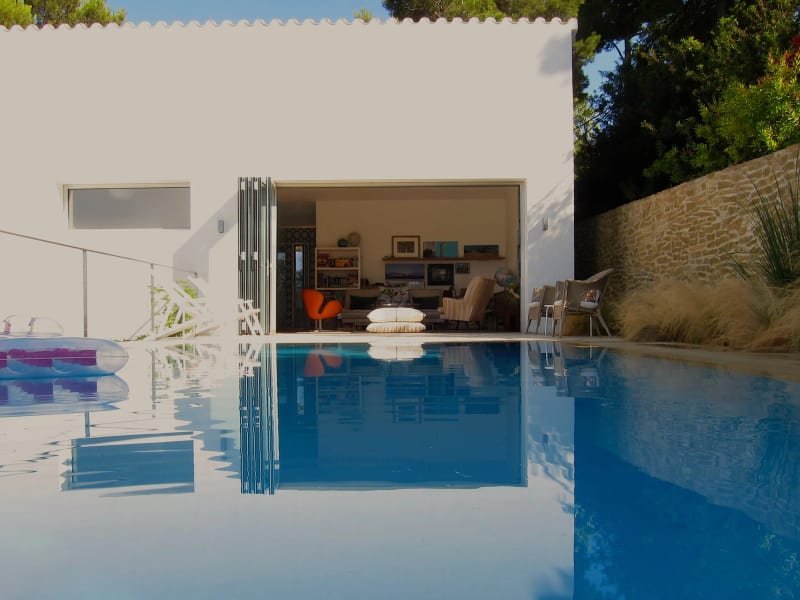 Mallorca Poolhouse, interior by Henri Davies
