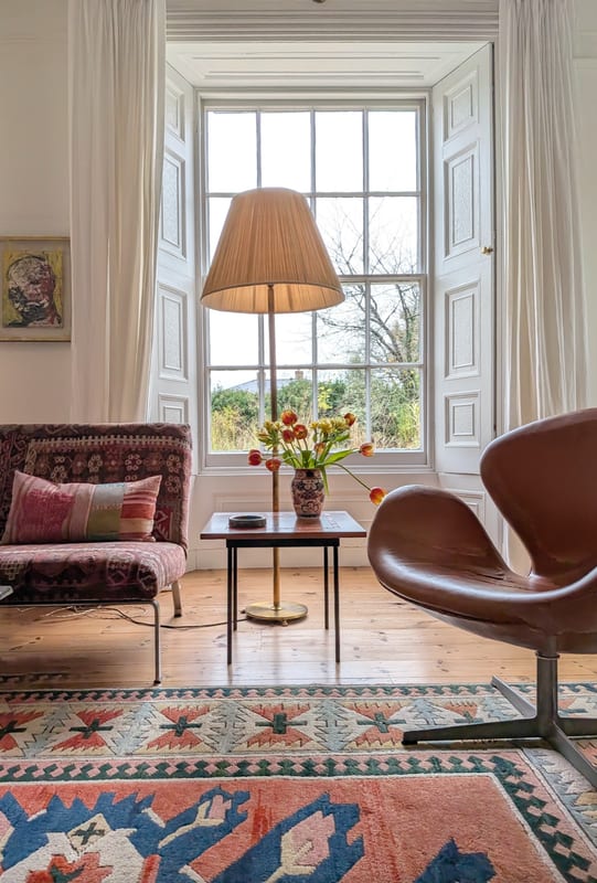 Norfolk Drawing Room, Window, interior by Henri Davies