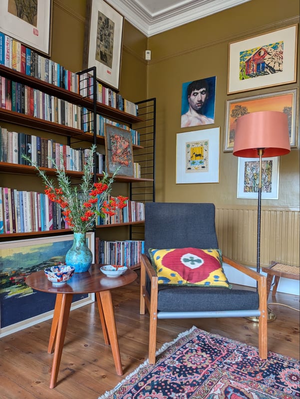 Norfolk Library, interior by Henri Davies