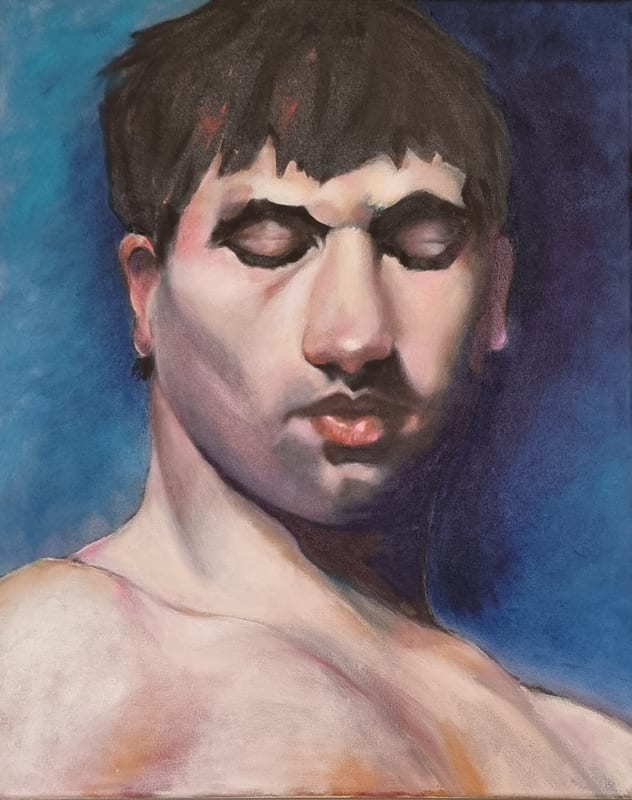 Blue Boy, painting by Henri Davies