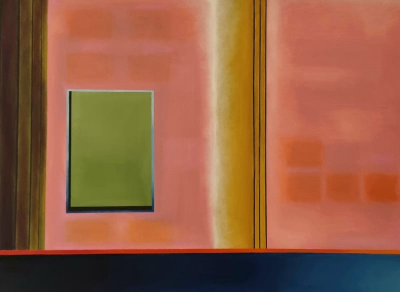 Playground Abstract, painting by Henri Davies