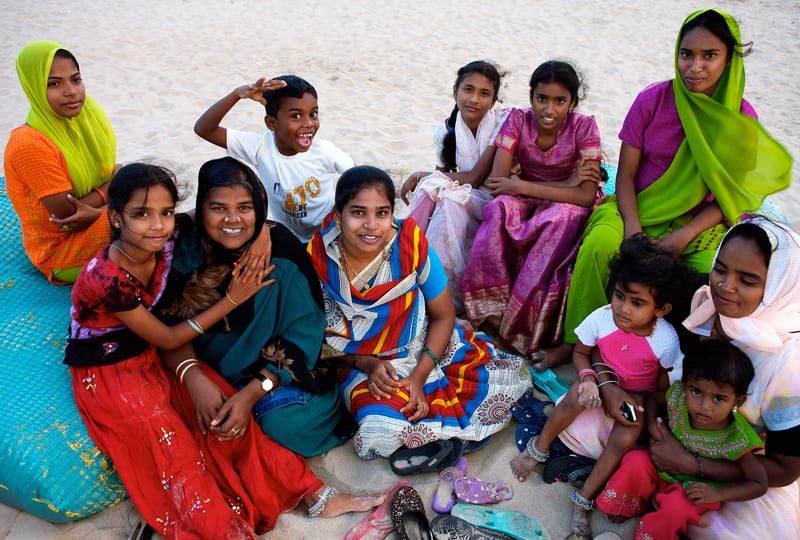 Kovalam Beach, photograph by Henri Davies