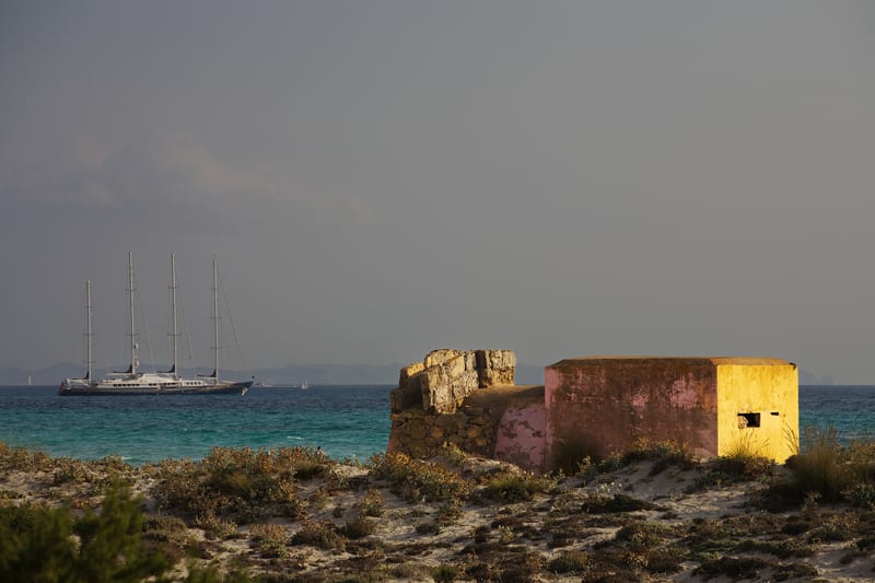 Es Trenc Beach, photograph by Henri Davies